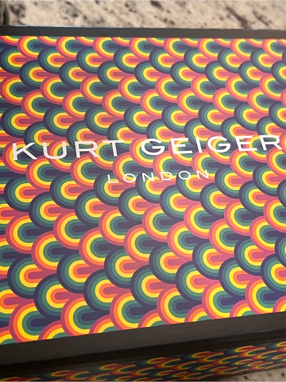 Kurt Geiger Multicolored Retro Arc Wall Art